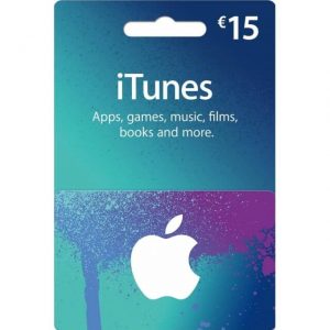 iTunes 15 EUR Gift Card for Germany Account