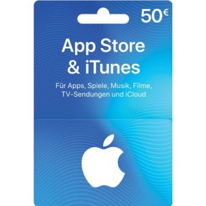 iTunes 50 EUR Gift Card for Germany Account