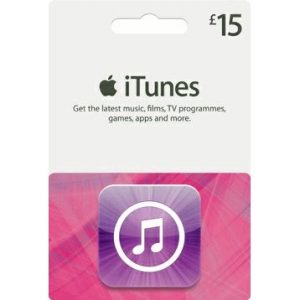 iTunes 15 GBP Gift Card for UK Account