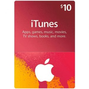 iTunes 10 USD Gift Card for US Account