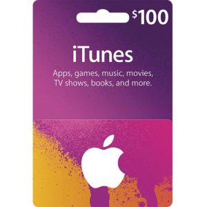 iTunes 100 USD Gift Card for US Account