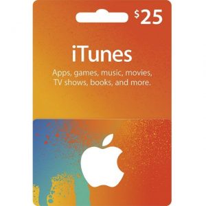 iTunes 25 USD Gift Card for US Account