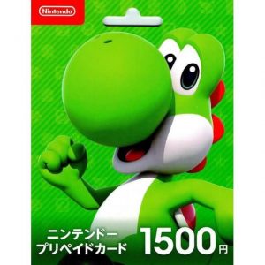 Nintendo eShop Card 1500 Yen for Japan Account