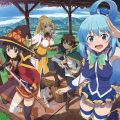 megumin-aqua-darkness-and-satou-kazuma-kono-subarashii-sekai-ni-shukufuku-wo KONOSUBA - "God's Blessing on This Wonderful World!"Light Novel Enables New Animation